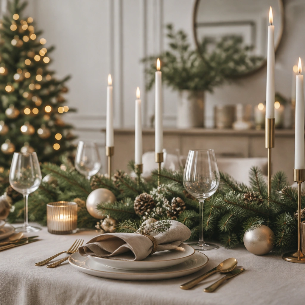 Aesthetic Christmas Table Decorations That Look Expensive