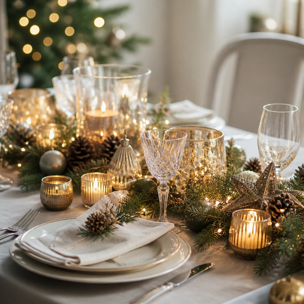 Christmas Table Decorations With Lights (Easy Glow Ideas)