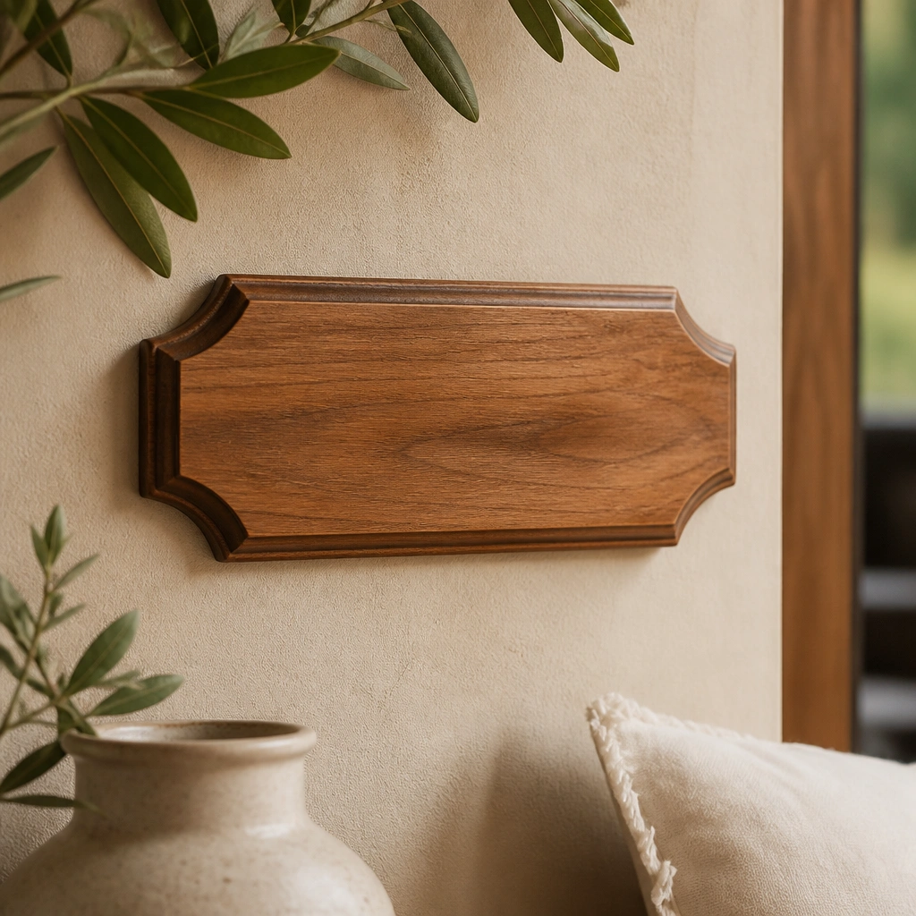 Cozy Warm Name Plates for Home