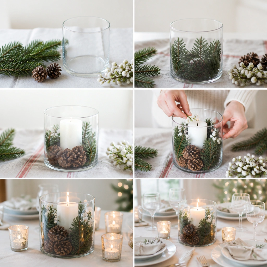 Easy Beginner Christmas Table Decorations (Step-by-Step)