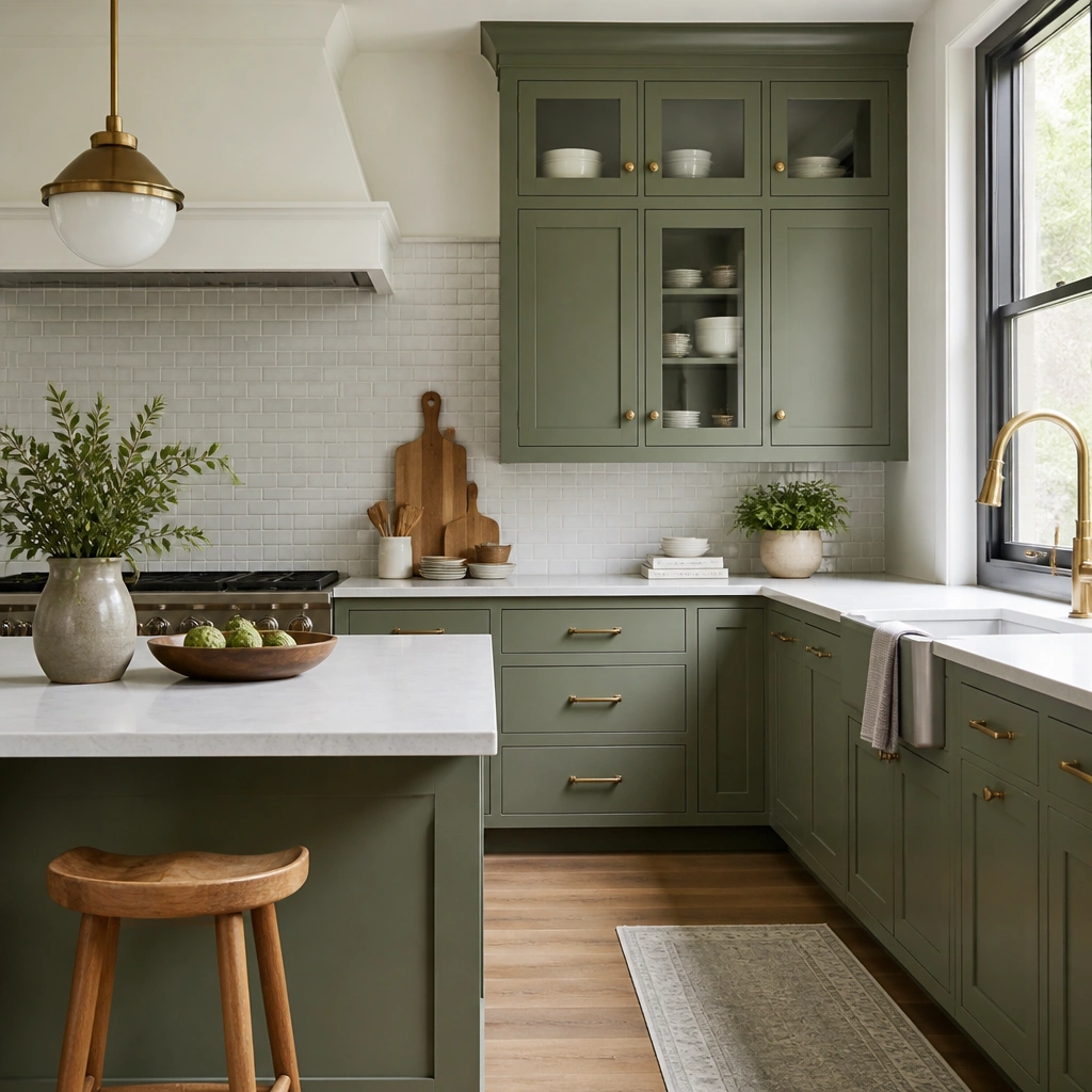 Easy Beginner Guide to Green Kitchen Cabinets