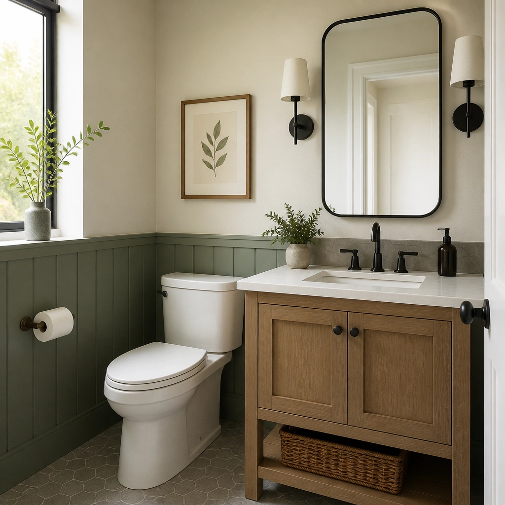 Low-Maintenance Half Bathroom Ideas That Last