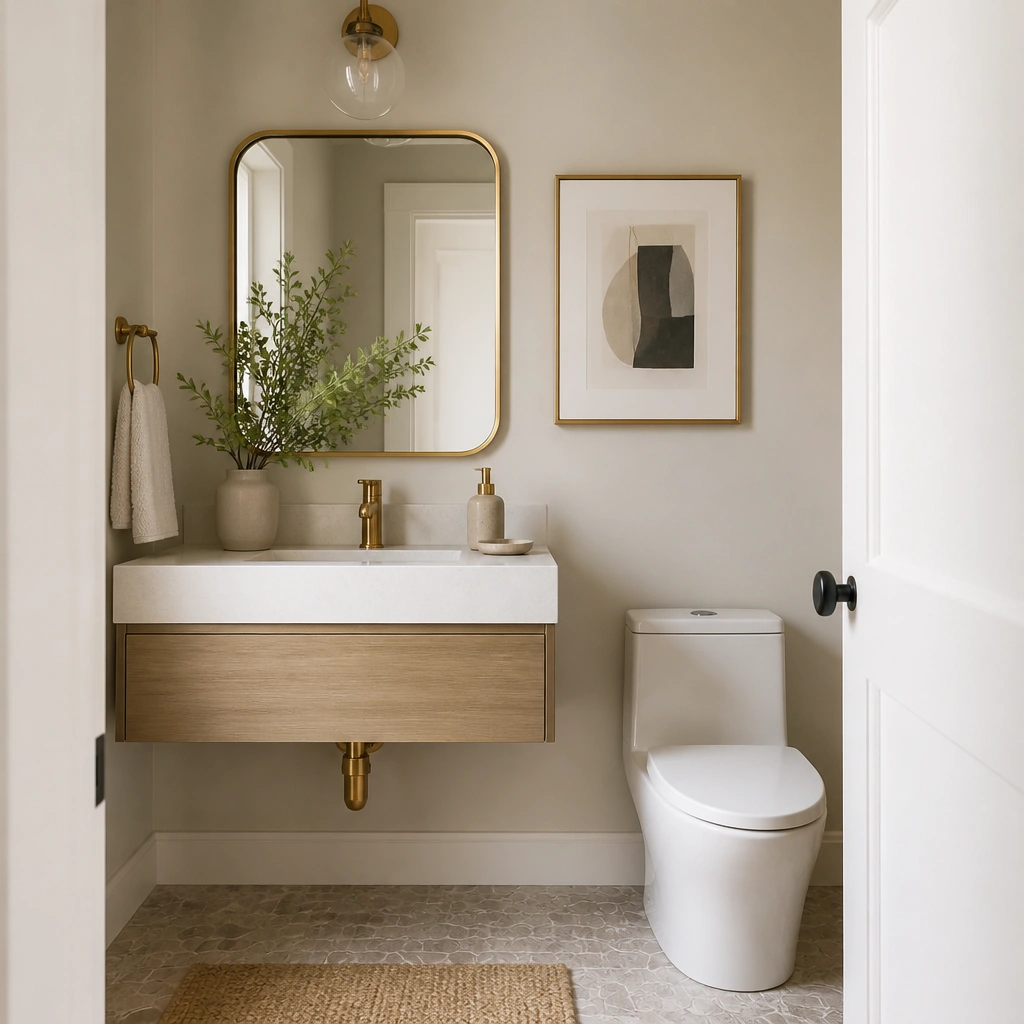 Easy Half Bathroom Ideas (Step by Step)