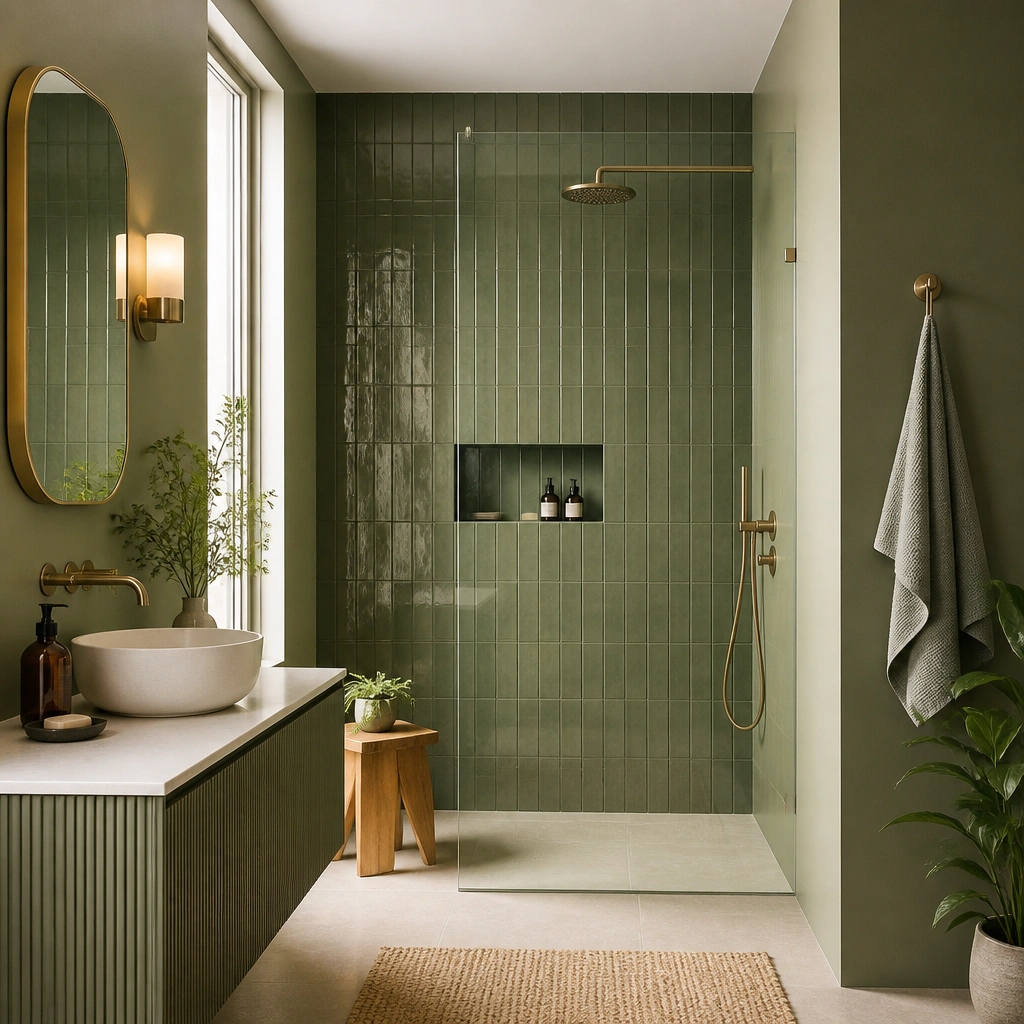Low-Maintenance Green Bathroom Ideas (Easy Care)