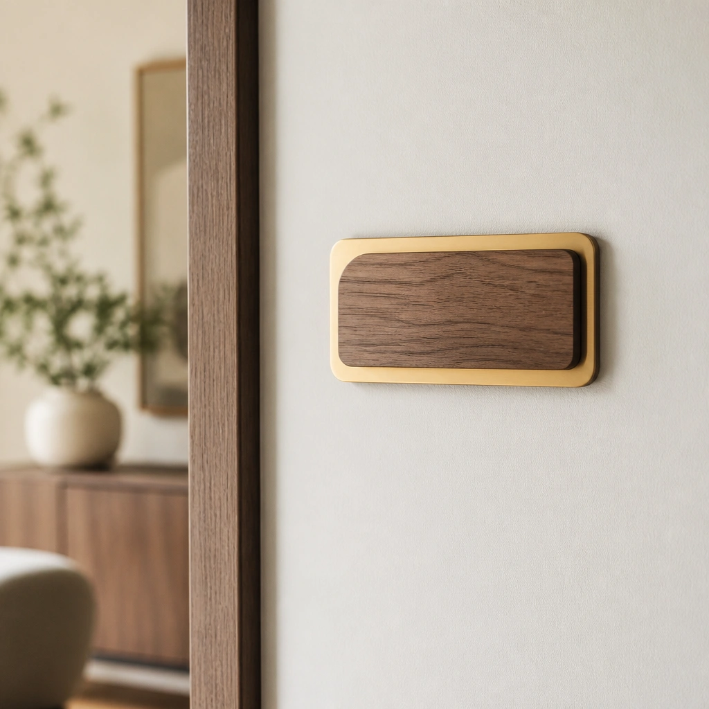 Small Space Name Plates for Home (Apartment-Friendly)