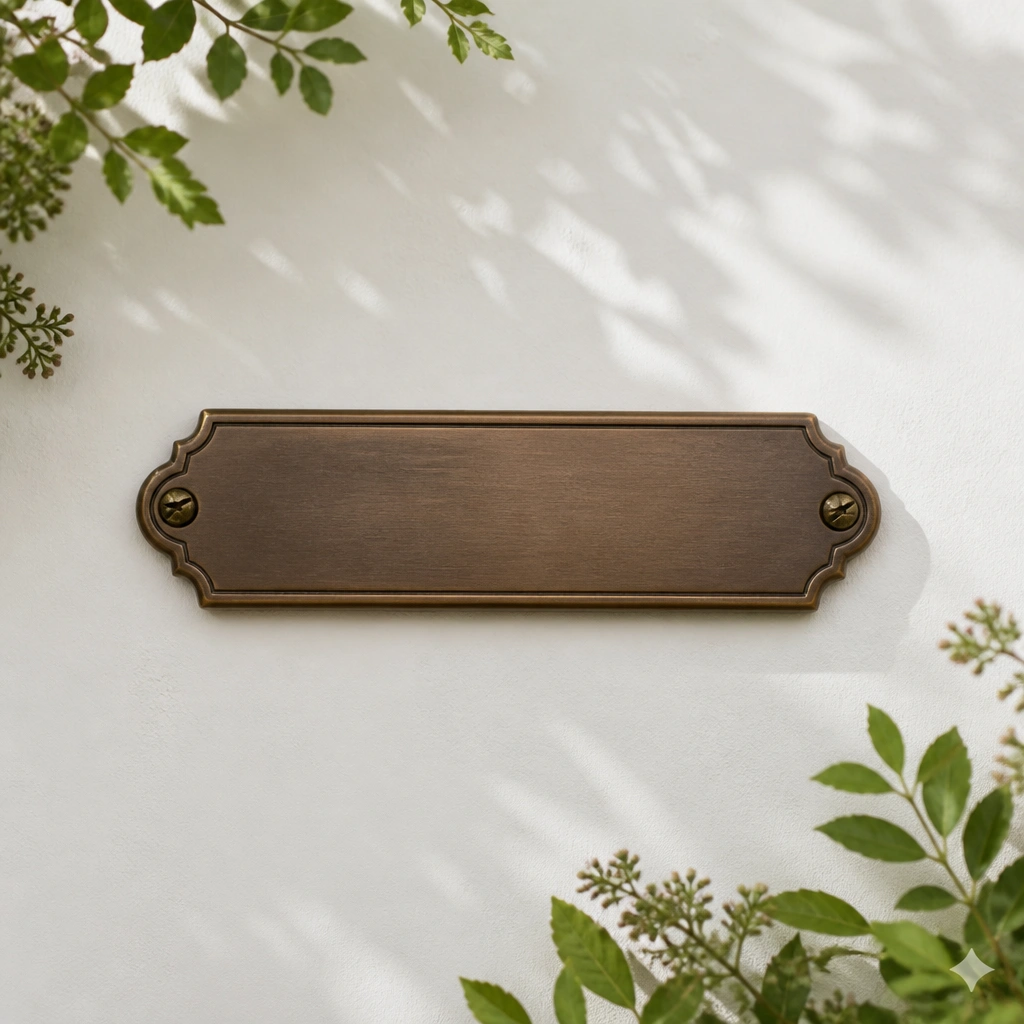 Year-Round Name Plates for Home